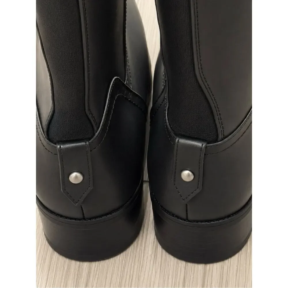 Toetos Hope Black Over-The-Knee Boots Size 9 NWOB